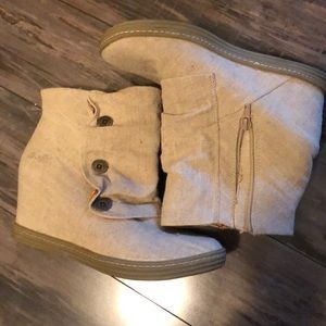 Blowfish wedge booties